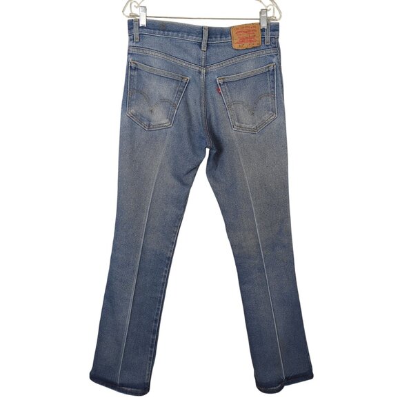 Vintage Y2K Levi’s 517 Boot Cut Jeans Men’s 34‎ x34 Blue Faded Denim - Picture 2 of 16